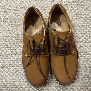Johnston & Murphy Suede Tan Dress Shoes